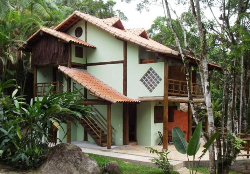 Recanto Tangará - Chalé - Praia do Felix Ubatuba Exterior foto